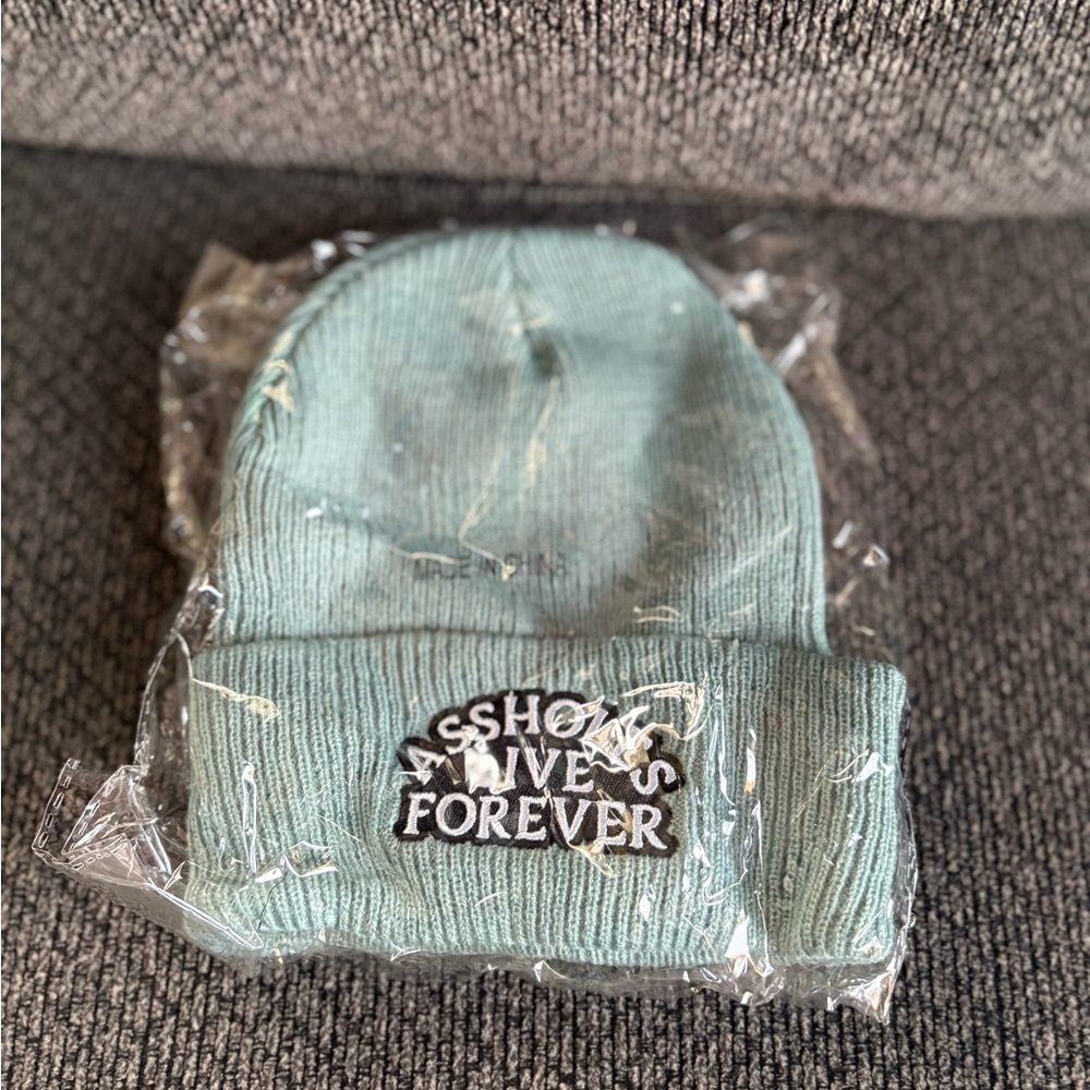 Mint Green Beanie Hat
